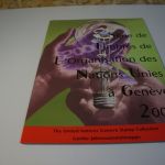 UNO Genf Jahresmappe 2000 postfrisch