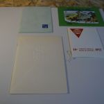 4 Hefte zu Post Kongressen 60er Jahre