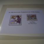 Schweiz Michel 1343 SbK 738 R Ab1, Abart blaues Fenster