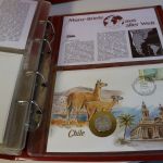 4 Alben Münzbriefe aus Aller Welt