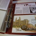 4 Alben Münzbriefe aus Aller Welt
