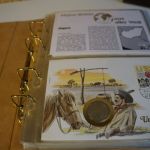 4 Alben Münzbriefe aus Aller Welt