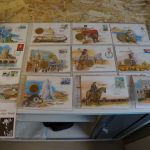 4 Alben Münzbriefe aus Aller Welt