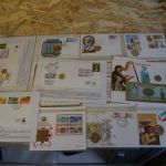 4 Alben Münzbriefe aus Aller Welt