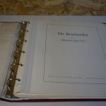 Bund Block 8 mit 54 Sonderstempeln in Ringbinder