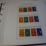 Bund Block 8 mit 54 Sonderstempeln in Ringbinder