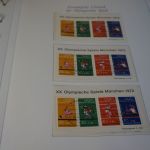 Bund Block 8 mit 54 Sonderstempeln in Ringbinder