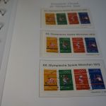 Bund Block 8 mit 54 Sonderstempeln in Ringbinder