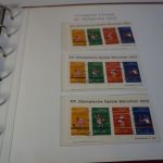 Bund Block 8 mit 54 Sonderstempeln in Ringbinder