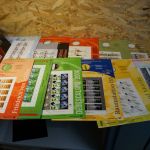 100 Numisblätter ohne Münzen