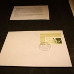 Bund 1953 mit Leerfeld FN2 auf Blankobrief