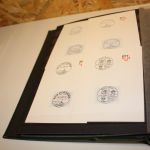 Schweiz ATM Sammlung im Einsteckbuch