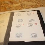 Schweiz ATM Sammlung im Einsteckbuch