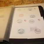 Schweiz ATM Sammlung im Einsteckbuch