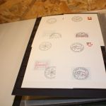 Schweiz ATM Sammlung im Einsteckbuch