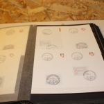 Schweiz ATM Sammlung im Einsteckbuch