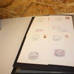 Schweiz ATM Sammlung im Einsteckbuch