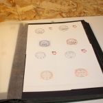 Schweiz ATM Sammlung im Einsteckbuch