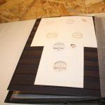 Schweiz ATM Sammlung im Einsteckbuch