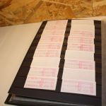 Schweiz ATM Sammlung im Einsteckbuch