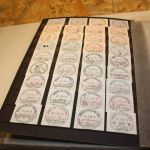 Schweiz ATM Sammlung im Einsteckbuch