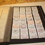 Schweiz ATM Sammlung im Einsteckbuch