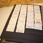 Schweiz ATM Sammlung im Einsteckbuch