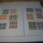 12 Eckrand Viererblocks Bund aus 1957