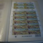 Alderney Michel 108-115 Kleinbogen postfrisch