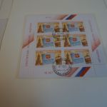 Russland 7 Kleinbogen aus 2003 gestempelt