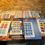 100 Numisblätter ohne Münzen