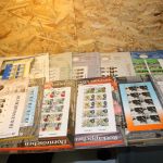 100 Numisblätter ohne Münzen