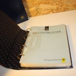 Dt. Post 5 ETB Alben mit Jahreszahlen am Rücken