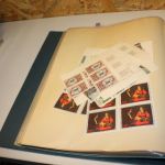 Frankreich 2 Bogenmappen mit Bogenteilen / Einheiten / Marken