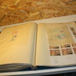 Frankreich 2 Bogenmappen mit Bogenteilen / Einheiten / Marken