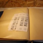 Frankreich 2 Bogenmappen mit Bogenteilen / Einheiten / Marken