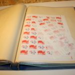 Frankreich 2 Bogenmappen mit Bogenteilen / Einheiten / Marken