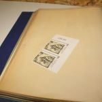 Frankreich 2 Bogenmappen mit Bogenteilen / Einheiten / Marken