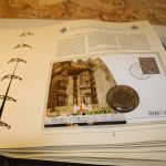 Vatikan 23 Numisbriefe in Album