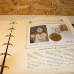 Vatikan 23 Numisbriefe in Album
