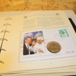 Vatikan 23 Numisbriefe in Album