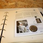 Vatikan 23 Numisbriefe in Album