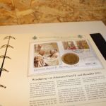 Vatikan 23 Numisbriefe in Album