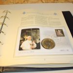Vatikan 23 Numisbriefe in Album