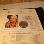 Vatikan 23 Numisbriefe in Album
