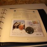 Vatikan 23 Numisbriefe in Album
