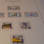 Berlin 1980-1990 postfrisch inkl. Leuchtturm Blätter