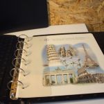 3 Dt. Post / Leuchtturm Binder blau 6 Ring