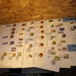 Österreich 100 verschiedene Ganzsachen aus 1982-2001 gestempelt