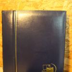 3 Dt. Post Ganzsachen Alben blau mit Hüllen